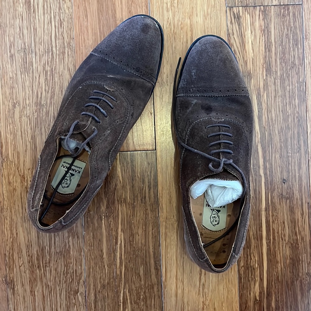 Suede size 44 Oxford loafers